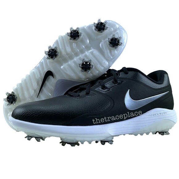 Nike Golf Shoes Wide Mens Vapor Pro Golf Soft Spikes Lunarlon Sole
